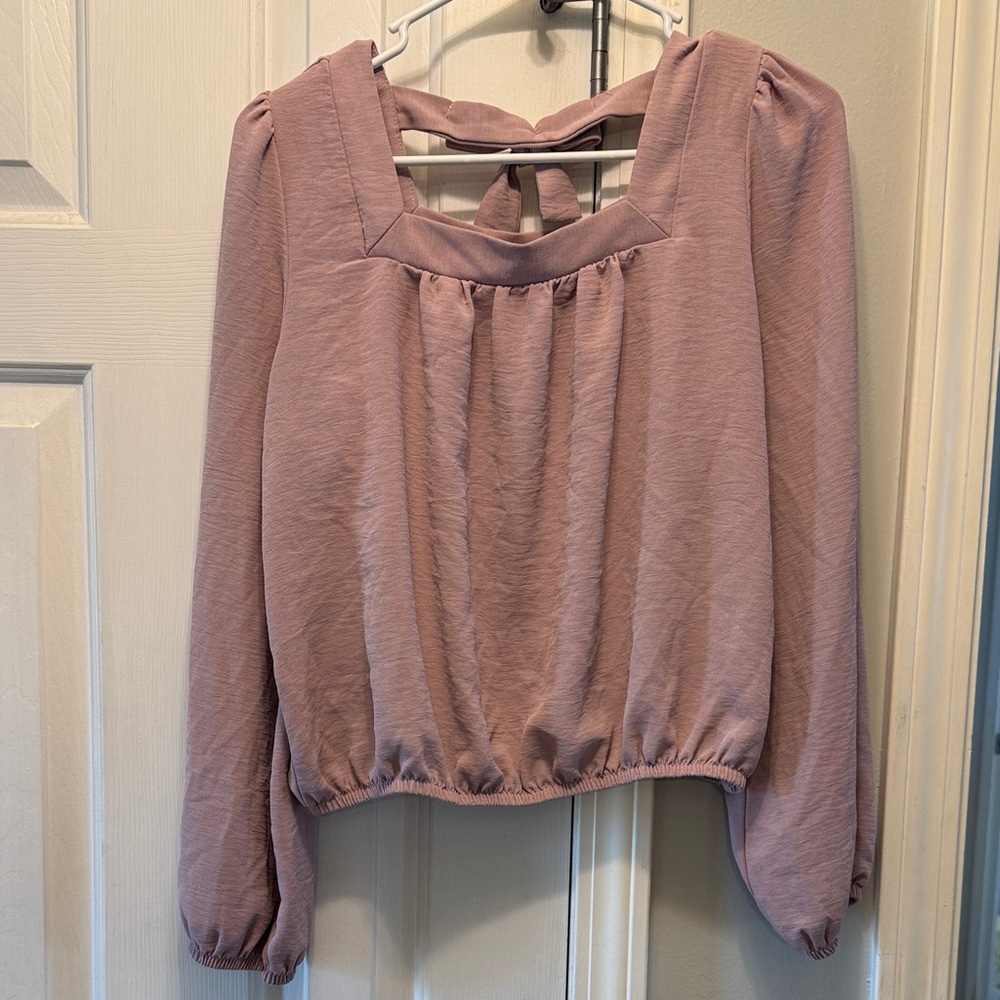 Chic Mauve Women's Blouse